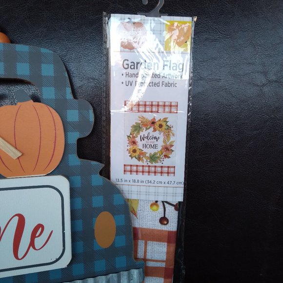 2 PC FALL/HARVEST INDOOR/OUTDOOR DECOR SET - Picture 3 of 5